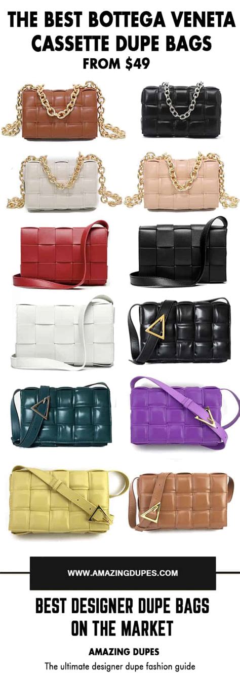 Where To Buy The Best Bottega Veneta Cassette Dupe Bags 